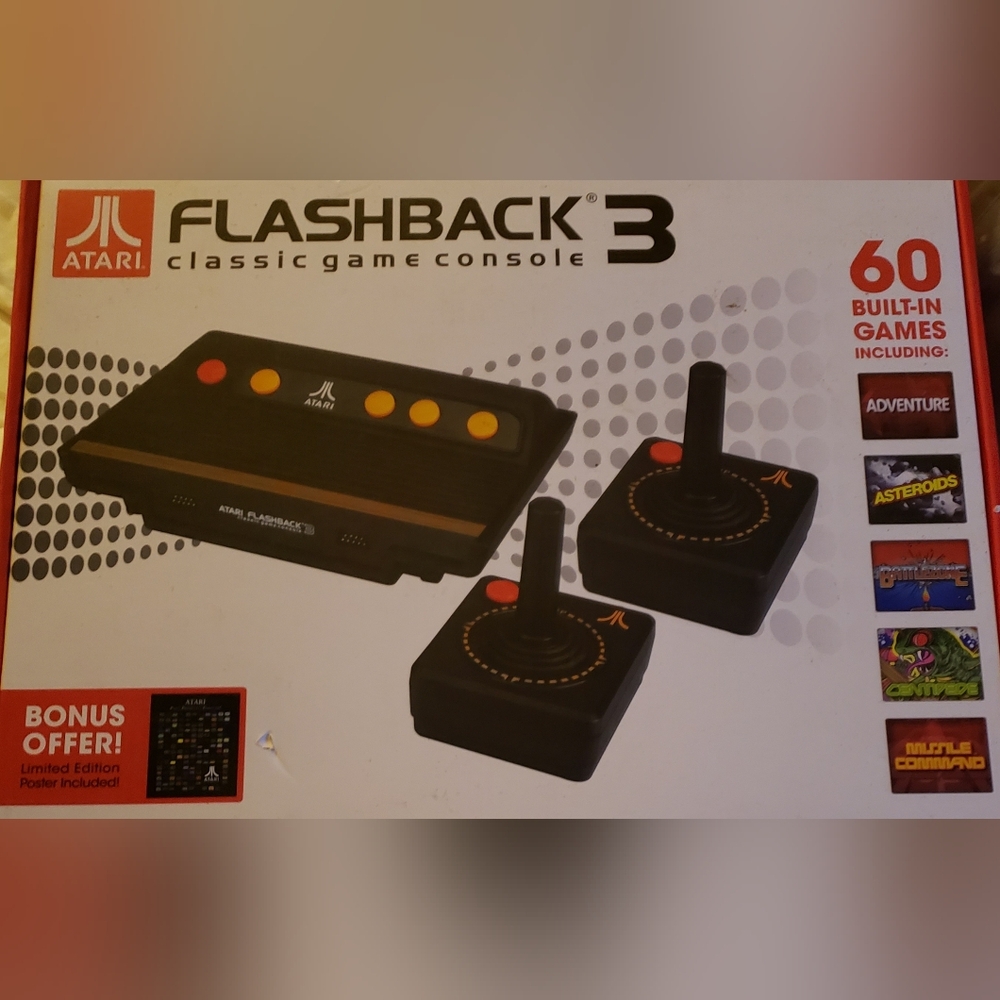 Flashback 3 Classic Game Console - Black